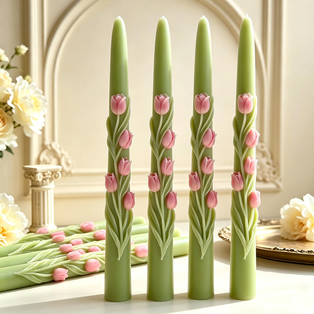 قالب سيليكون لصنع شموع الزهور  - مراجعة Candle Making Reno وسعره