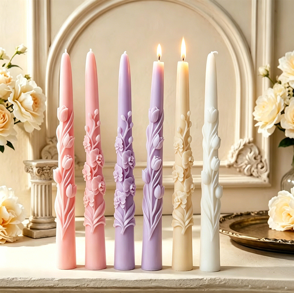قالب سيليكون لصنع شموع الزهور  - مراجعة Candle Making Reno وسعره