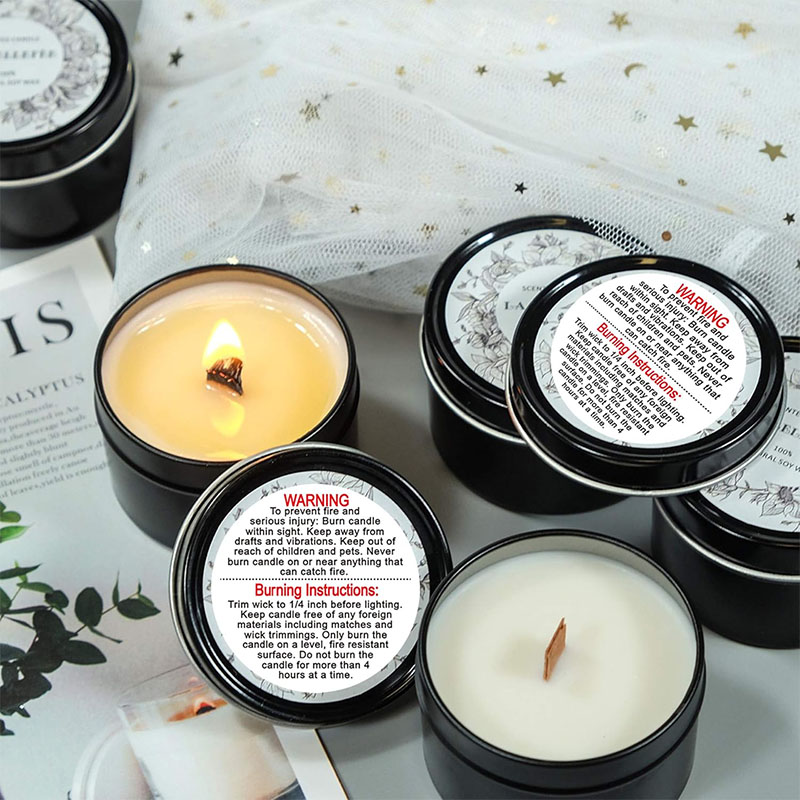 500/1000 قطعة ملصقات تحذير الش - مراجعة Candle Warning Label وسعره