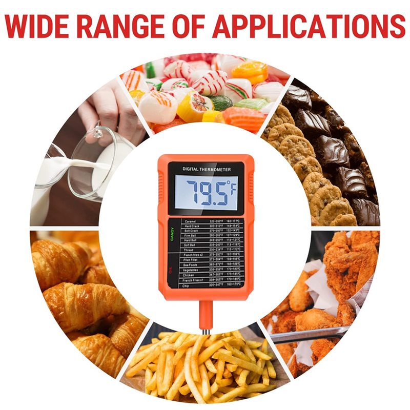 ترمومتر رقمي مقاوم للماء TP510 - مراجعة Thermometer Candy Candle وسعره