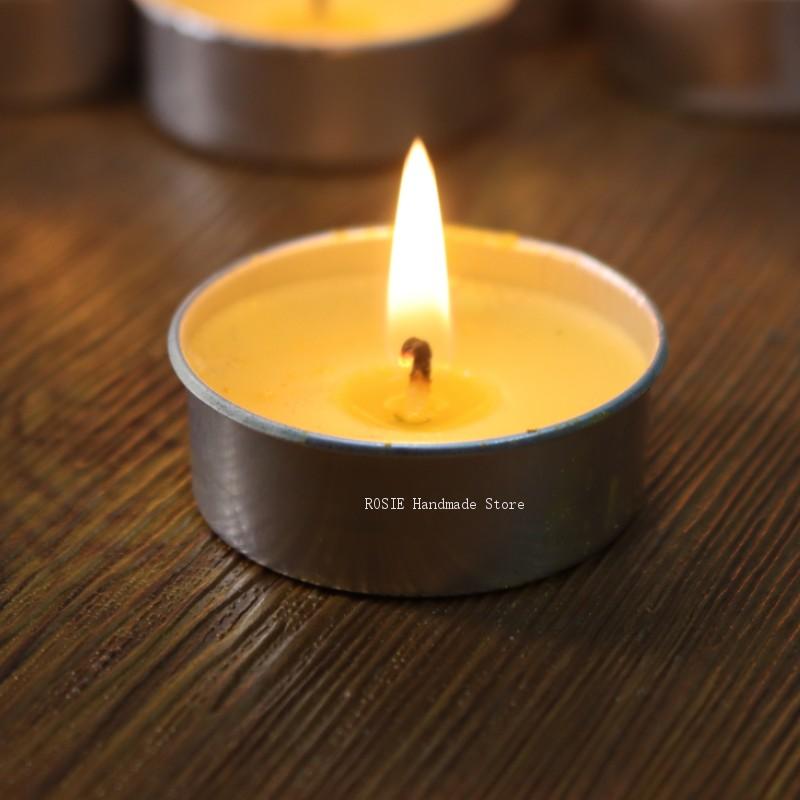 علبة شمع شاي دائرية من الألومن - مراجعة Candle Making Reno وسعره