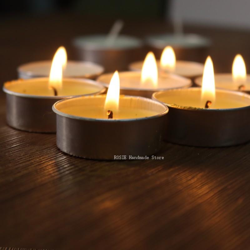 علبة شمع شاي دائرية من الألومن - مراجعة Candle Making Reno وسعره