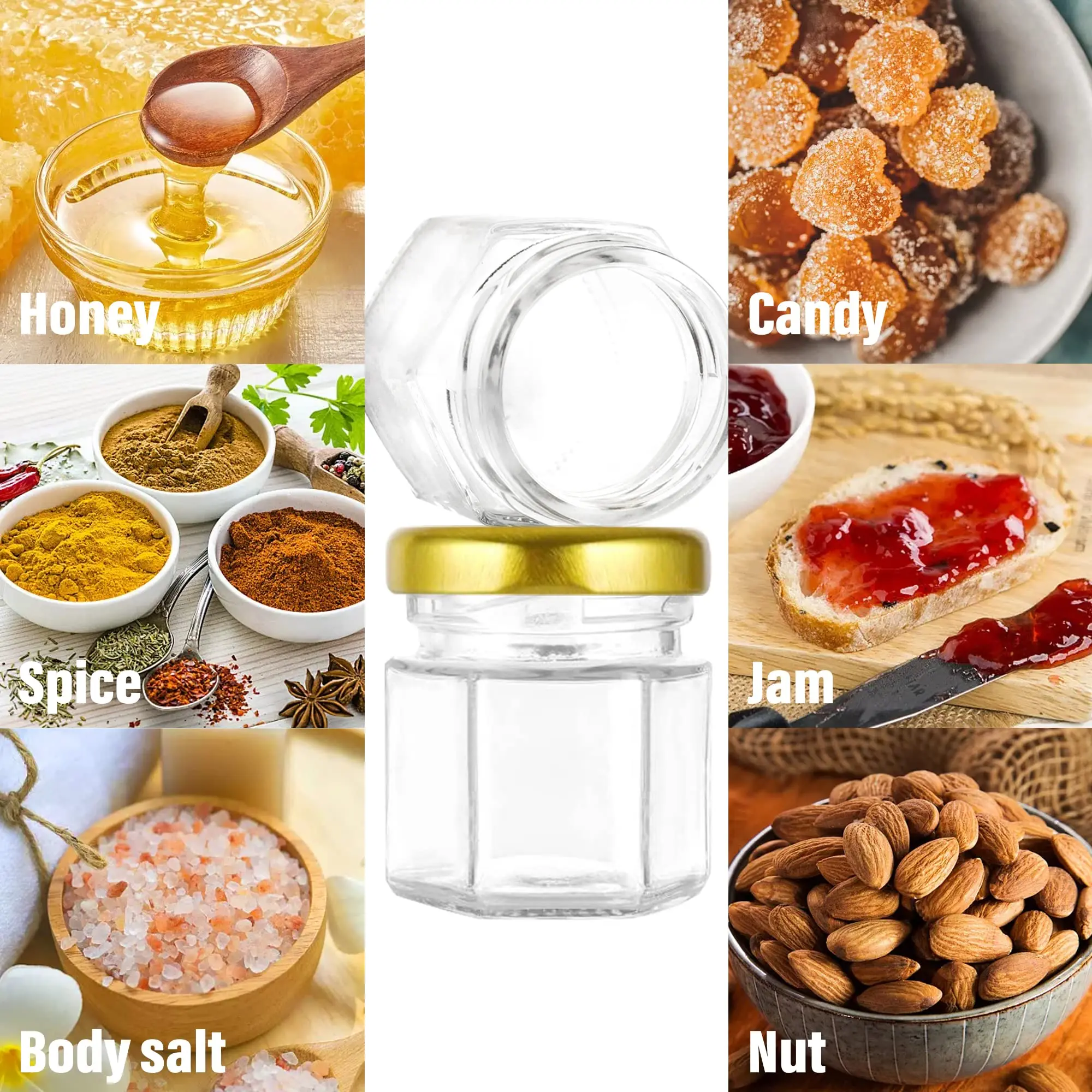 برطمانات عسل زجاجية سداسية الش - مراجعة Candle Making Event وسعره