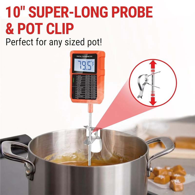 ترمومتر رقمي مقاوم للماء B69C  - مراجعة Thermometer Candy Candle وسعره