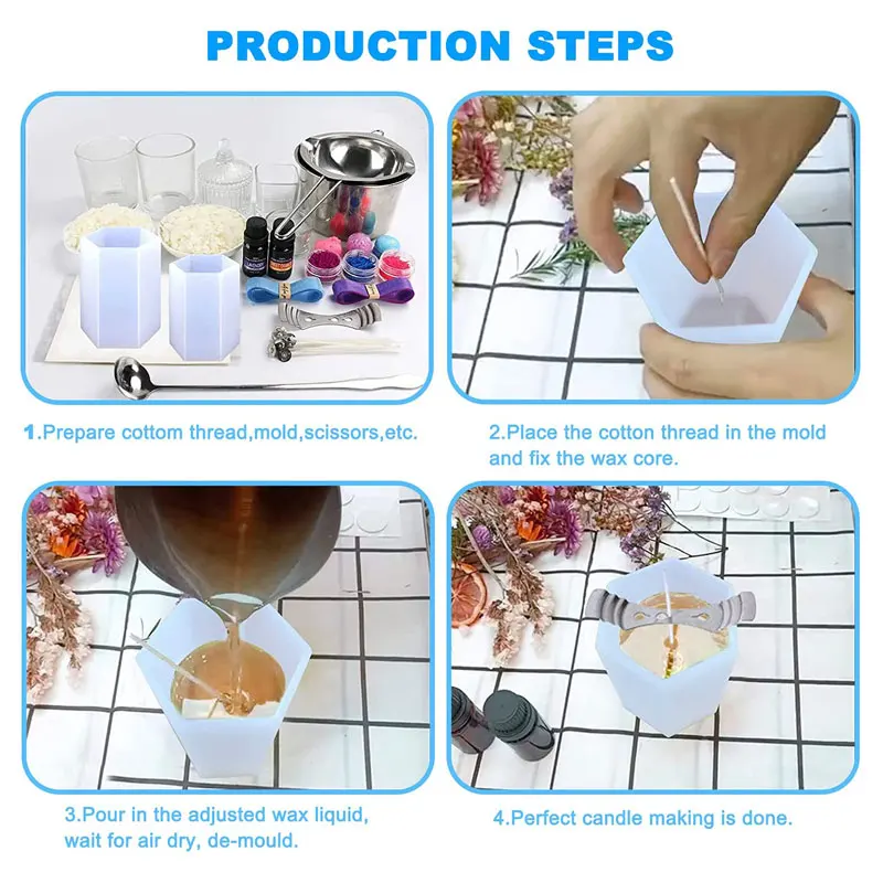 اسطوانة سيليكون شمعة قوالب الر - مراجعة Candle Making Reno وسعره