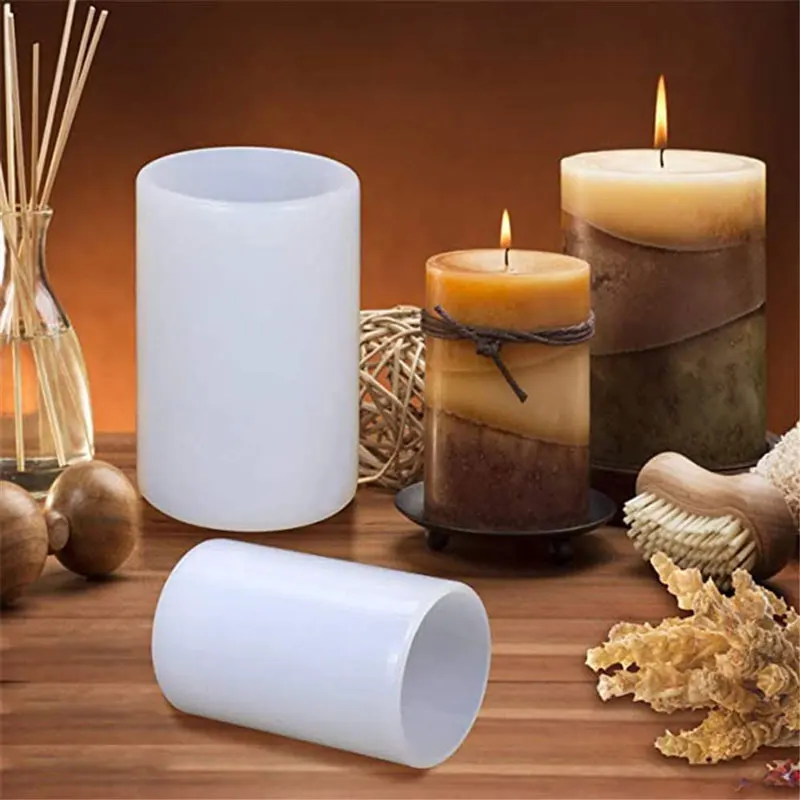 اسطوانة سيليكون شمعة قوالب الر - مراجعة Candle Making Reno وسعره
