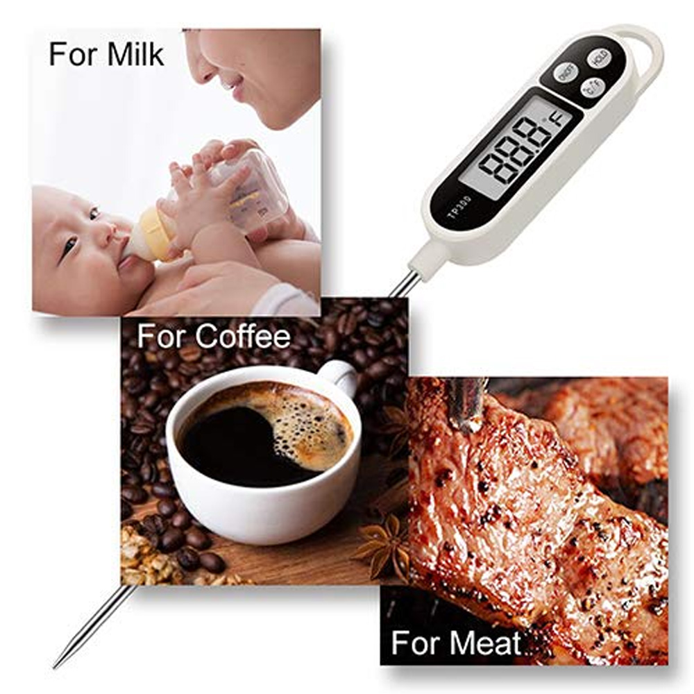 1 قطعة مقياس حرارة رقمي للحوم  - مراجعة Thermometer Candy Candle وسعره