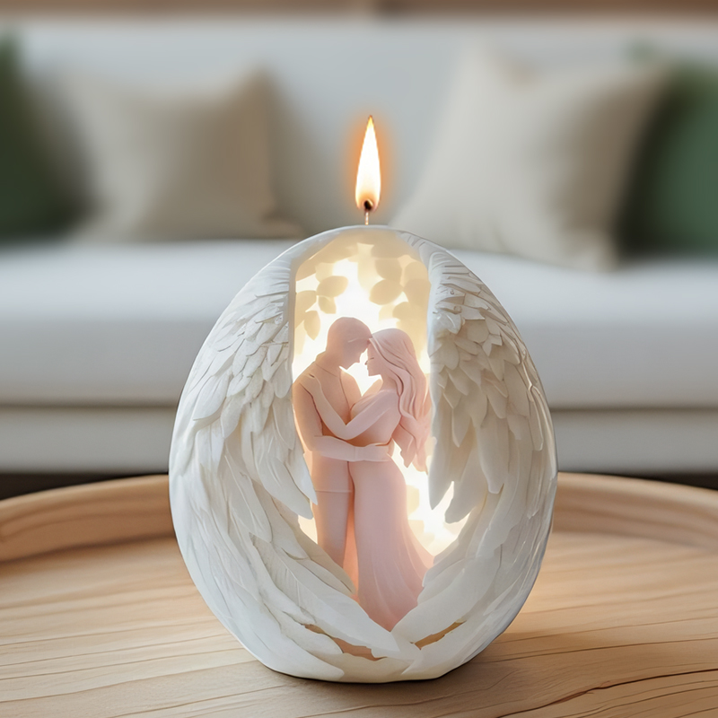 قالب شمع الملاك للزوجين لعيد ا - مراجعة Candle Making Books For Beginners وسعره