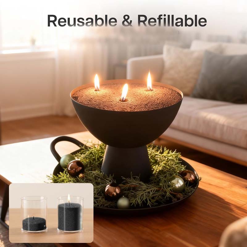 رمل شمع أسود مع فتيل، 200 جرام - مراجعة Candle Making Reno وسعره